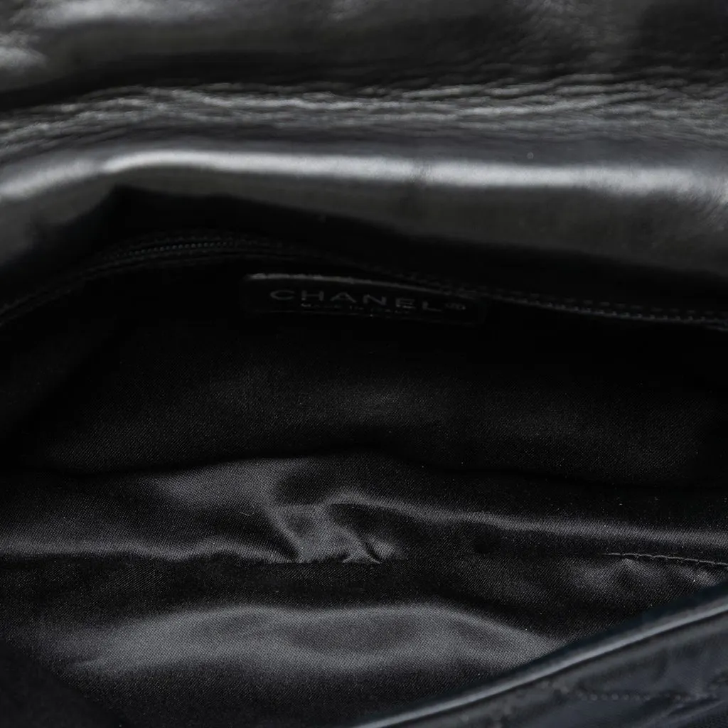 Chanel CC Ultra Stitch Mesh Flap Black Very good - Model View