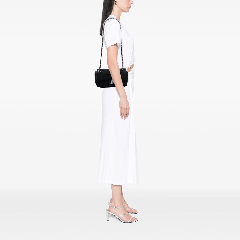 Chanel CC Ultra Stitch Mesh Flap Black Very good - Box View