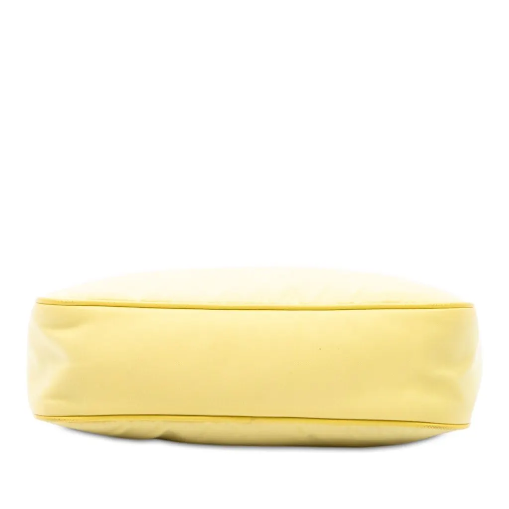Prada Mini Tessuto Re Edition 2005 Satchel Yellow Polyamide Very good - Inside View