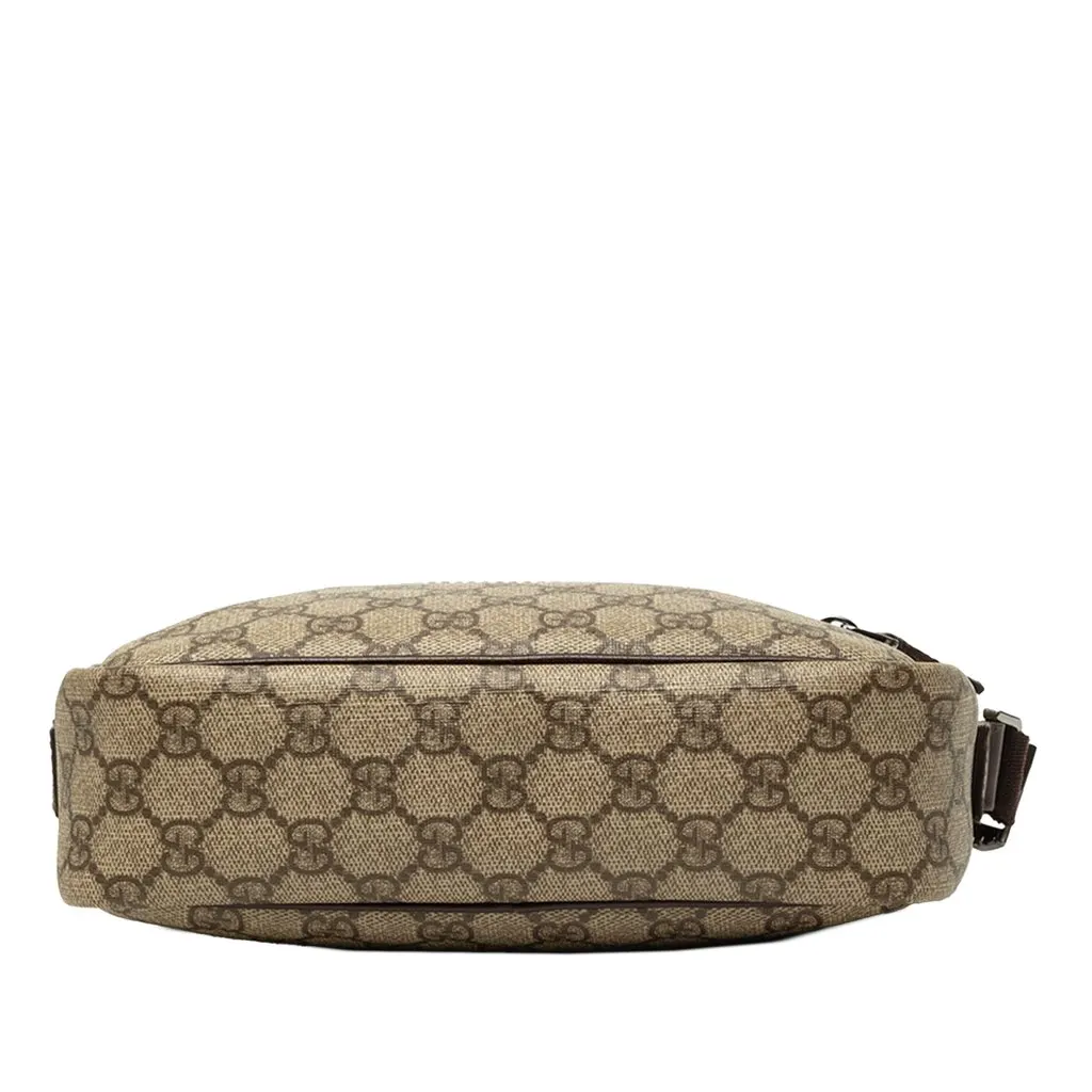 Gucci GG Supreme Crossbody Beige Canvas Very good - Inside View