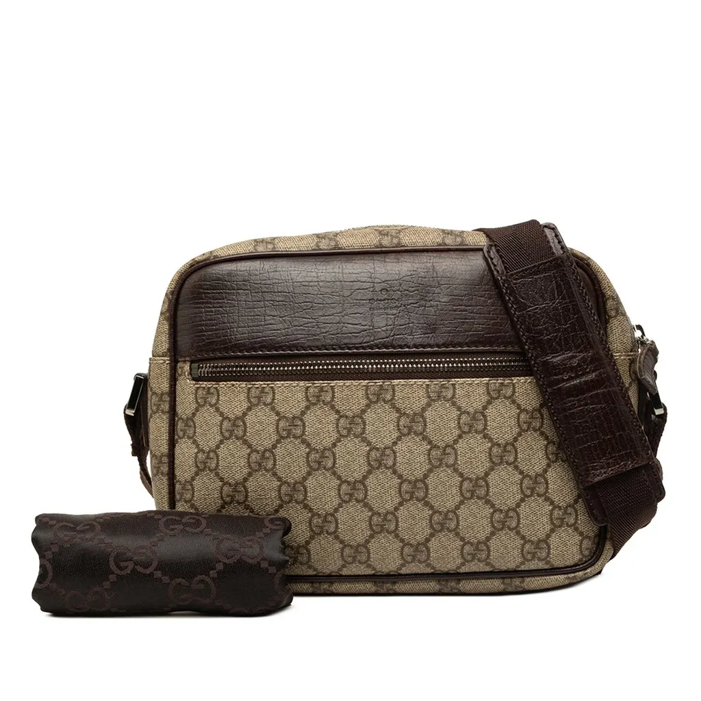 Gucci GG Supreme Crossbody Beige Small | Libas Collective