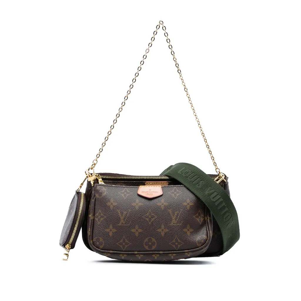 Louis Vuitton Monogram Multi Pochette Accessoires Brown Very good - Front View