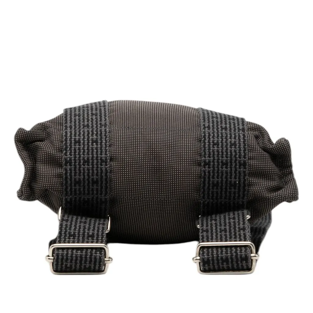 Hermès Canvas Herline Backpack PM Black Very good - Inside View