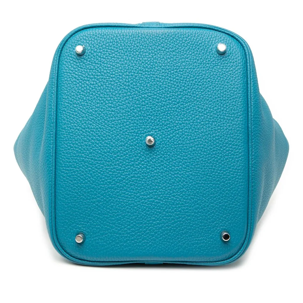 Hermès Clemence Picotin Lock 26 Blue Leather Very good - Inside View