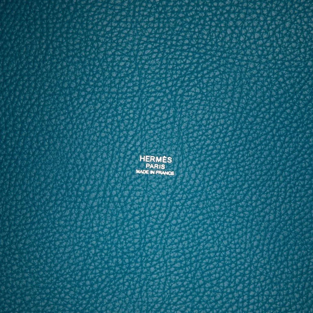 Hermès Clemence Picotin Lock 26 Blue Leather Very good - Box View