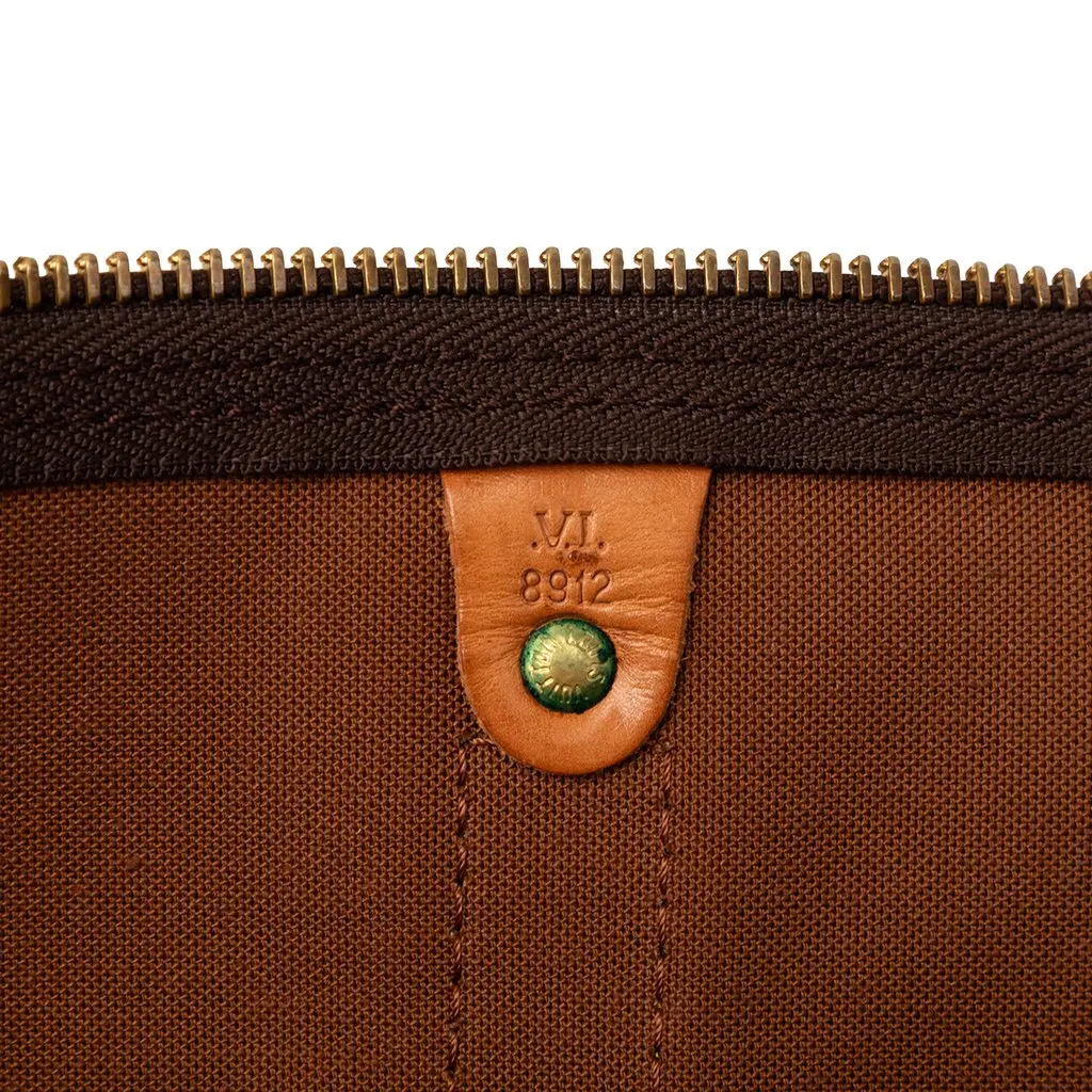 Louis Vuitton Monogram Keepall Bandouliere 60 Brown Very good - Box View