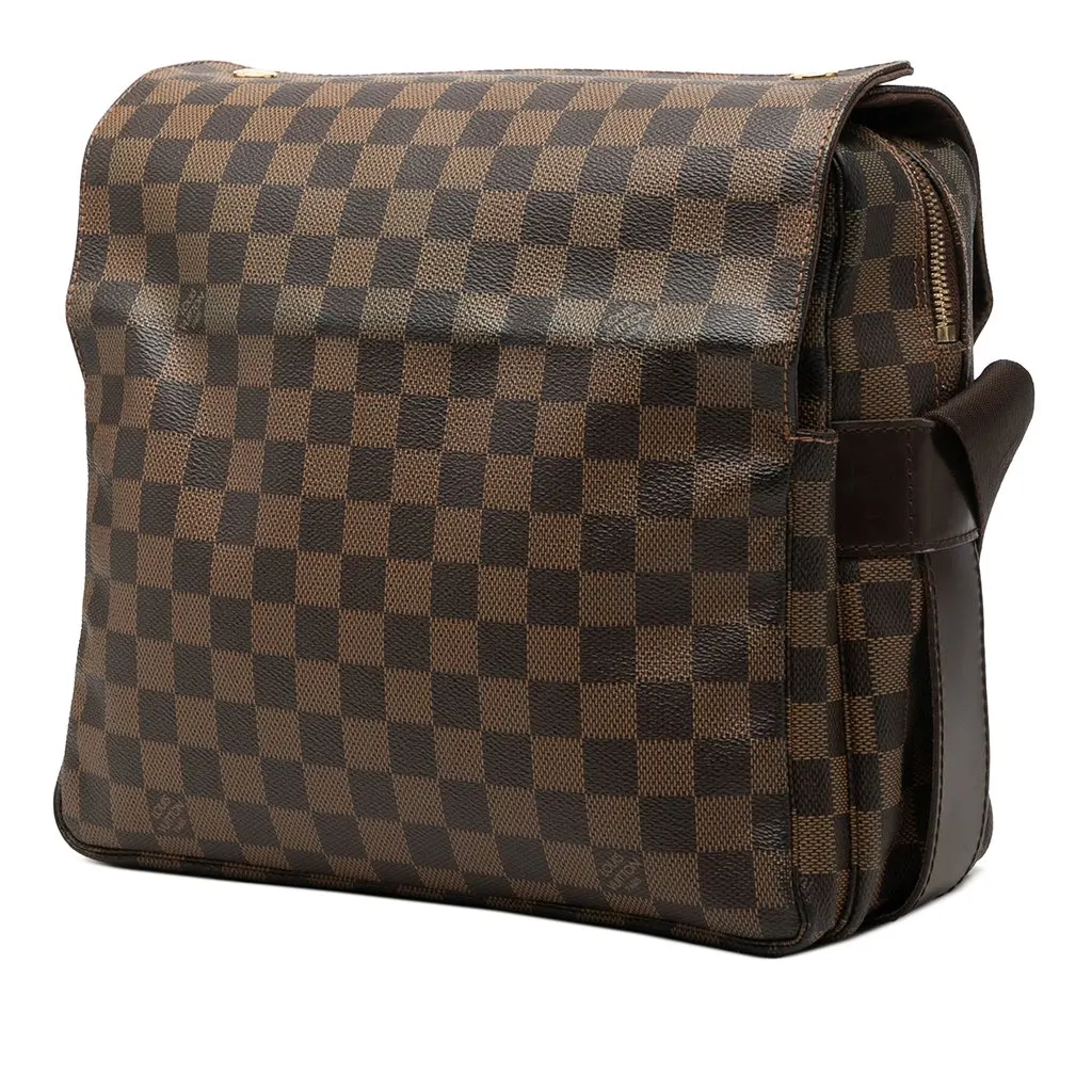 Louis Vuitton Damier Ebene Naviglio Brown Very good - Back View