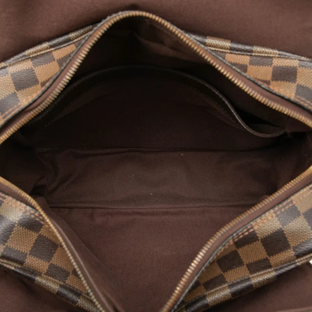 Louis Vuitton Damier Ebene Naviglio Brown Very good - Model View
