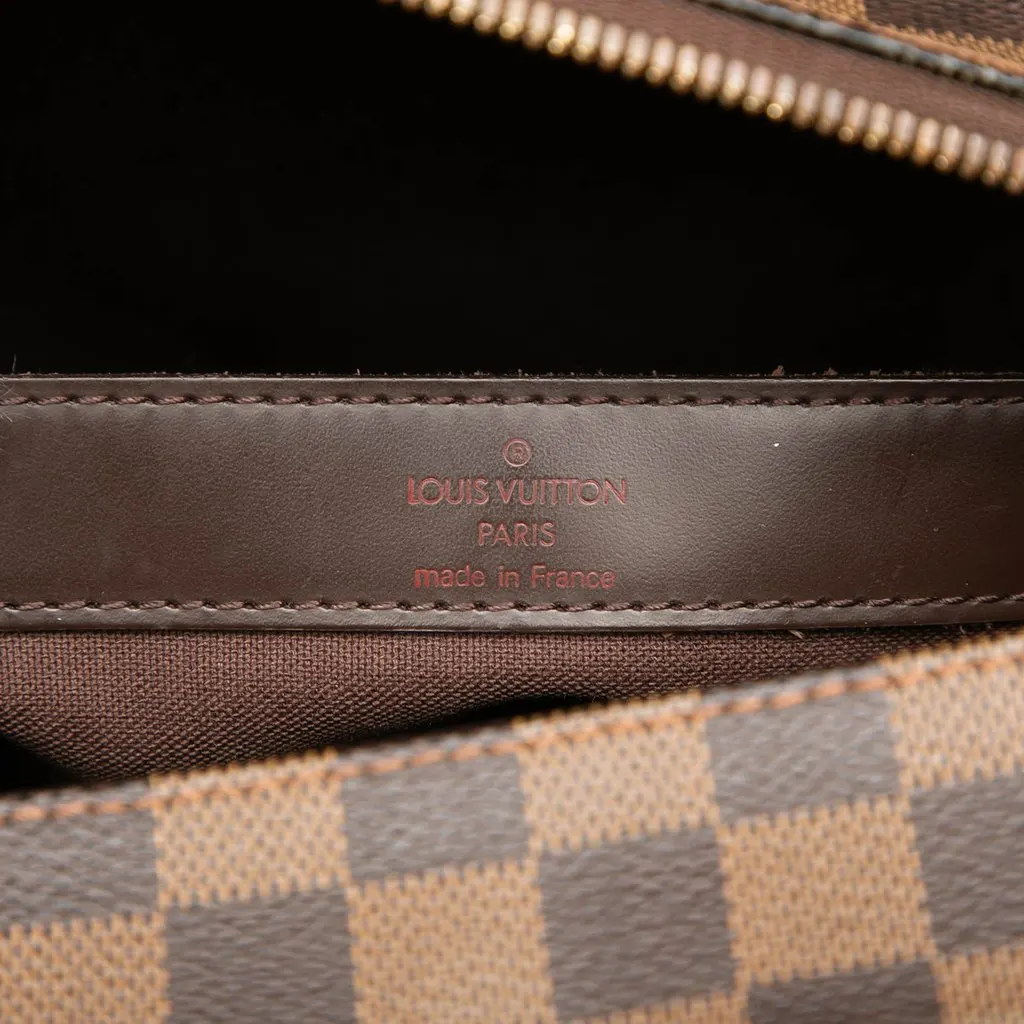 Louis Vuitton Damier Ebene Naviglio Brown Very good - Box View