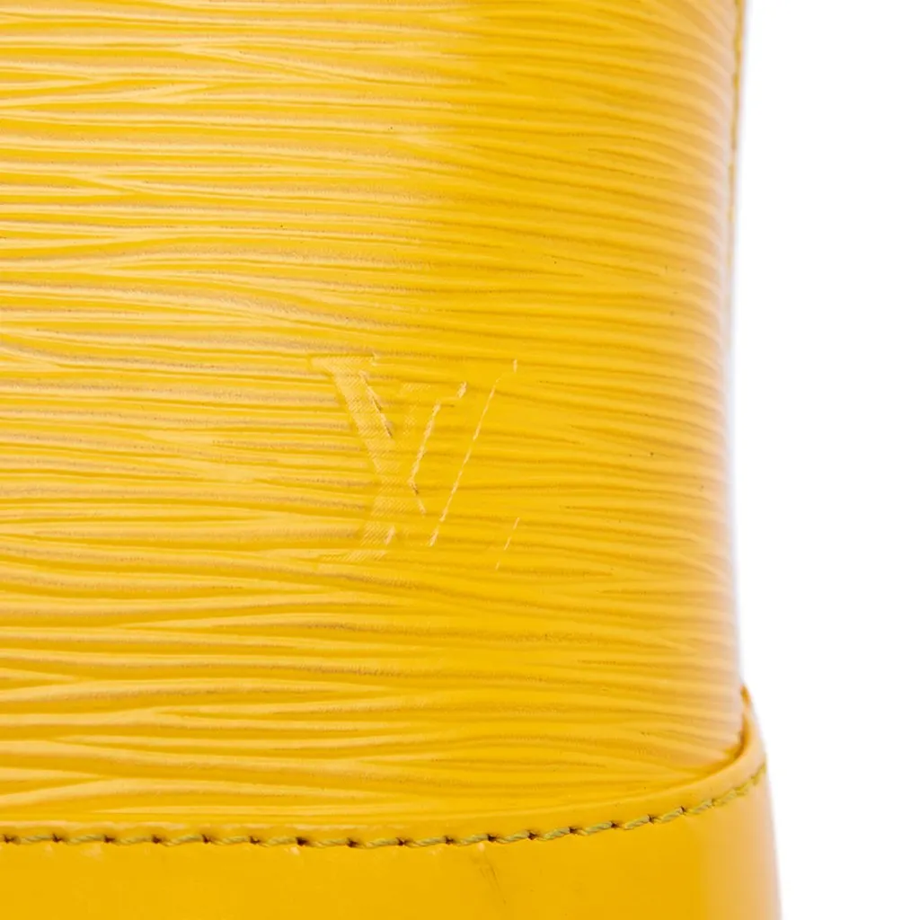 Louis Vuitton Epi Alma BB Yellow Leather Very good - Box View