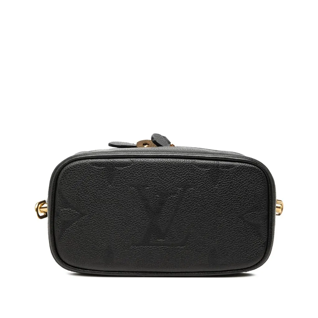 Louis Vuitton Monogram Giant Empreinte Vanity PM Black Leather Very good - Inside View