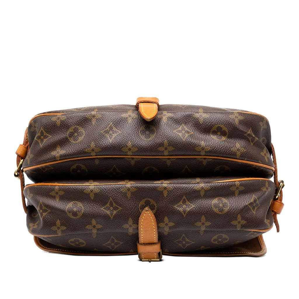Louis Vuitton Monogram Saumur 30 Brown Canvas Very good - Inside View