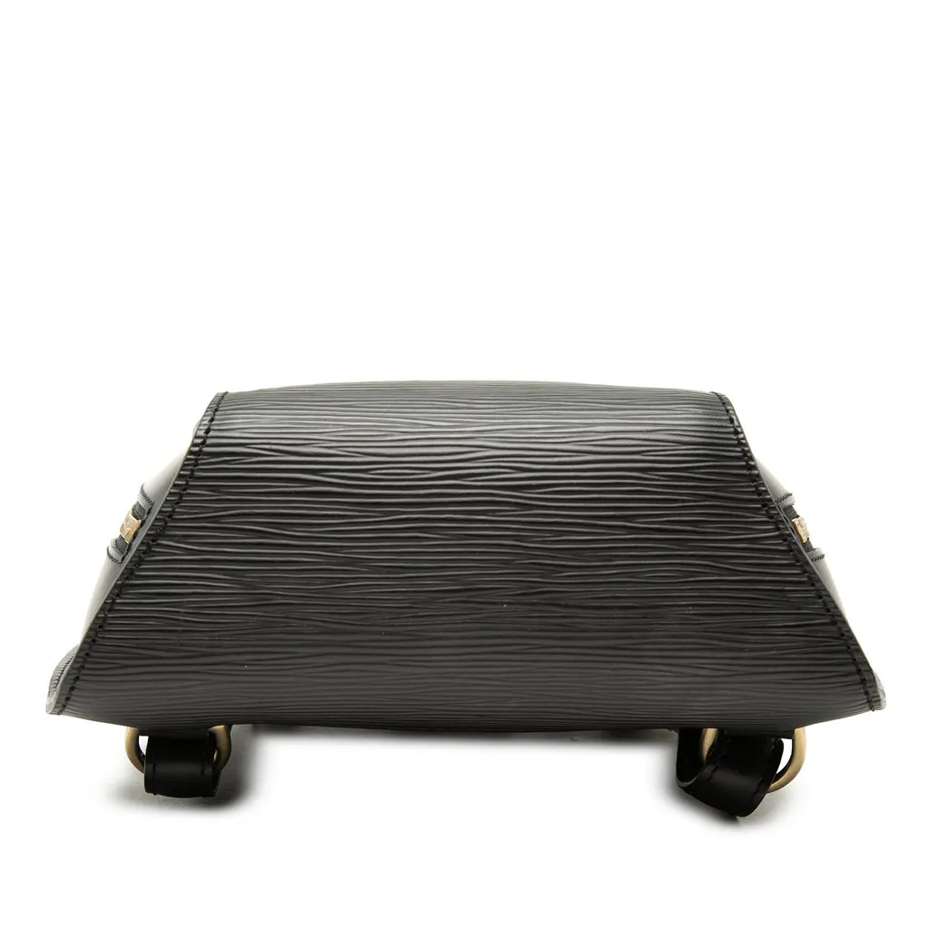 Louis Vuitton Epi Mabillon Black Leather Good - Inside View