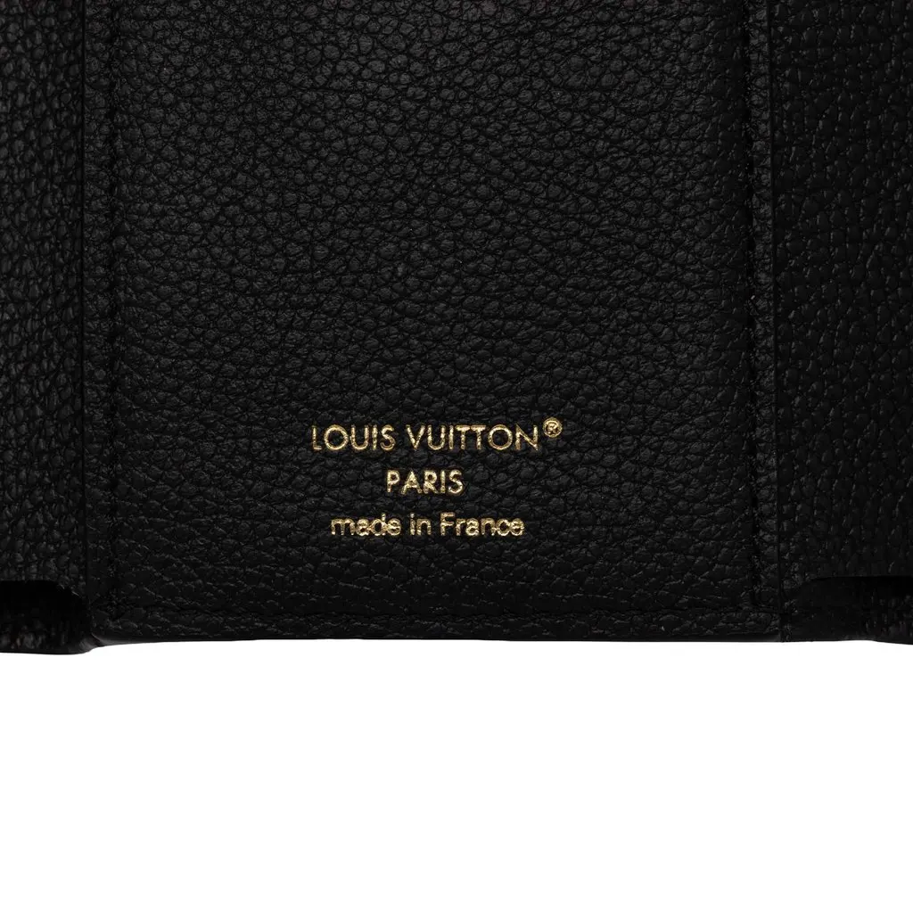 Louis Vuitton Bicolor Monogram Empreinte Giant Victorine Wallet Black Leather Very good - Box View