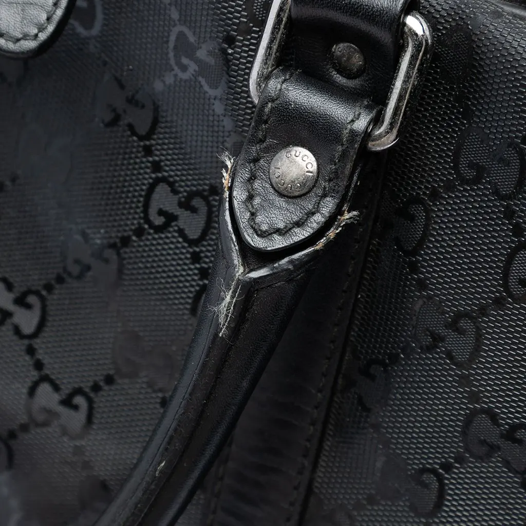 Gucci GG Imprime Business Bag Black Very good - Box View