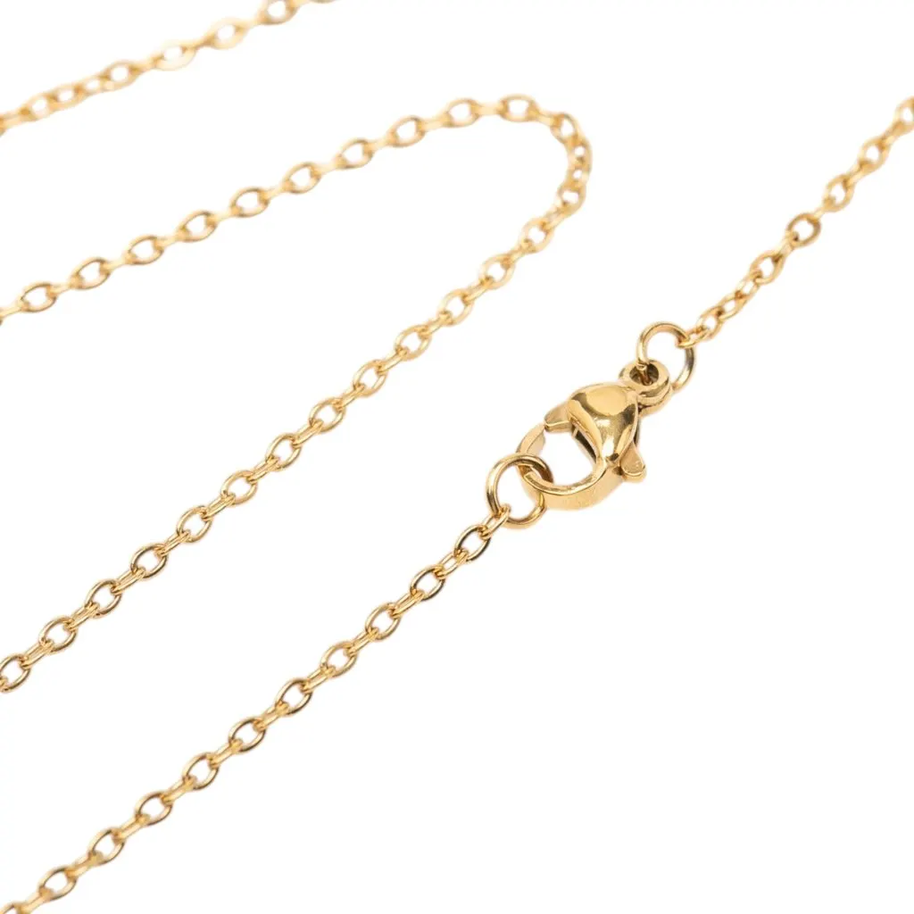Hermès Gold Plated Enamel Pop H Pendant Necklace Gold Metal Very good - Box View