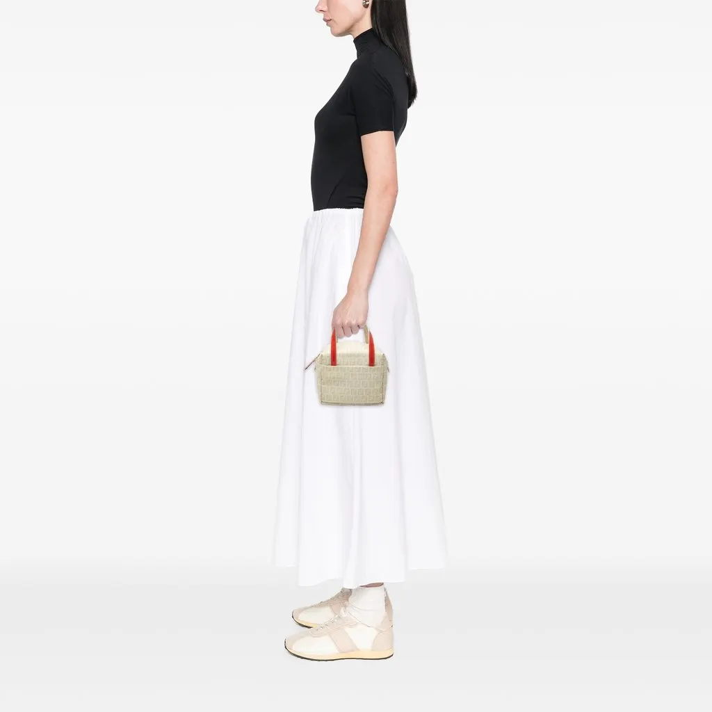 Fendi Mini Zucchino Spalmati Handbag | Libas Collective