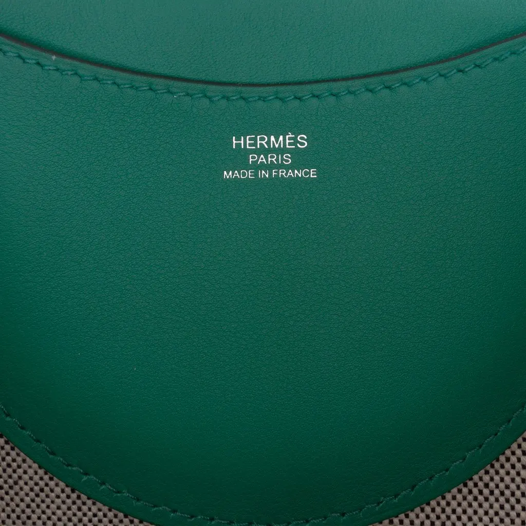 Hermès Toile and Swift In the Loop 18 MultiColor Very good - Box View