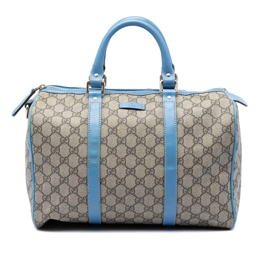 Gucci Medium GG Supreme Joy Boston Bag Beige Very good - Front View