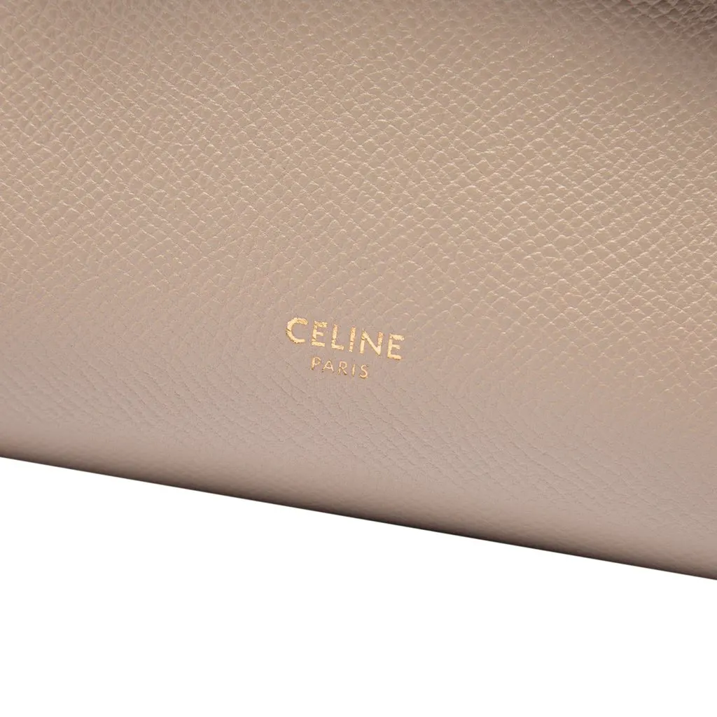 Celine Nano Grained Calfskin Belt Bag Beige Leather Good - Box View