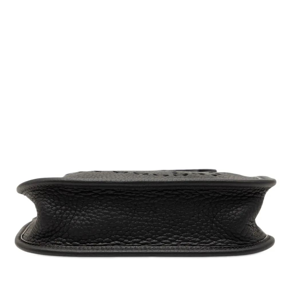 Hermès Clemence Evelyne 16 Amazone Black Leather Very good - Inside View