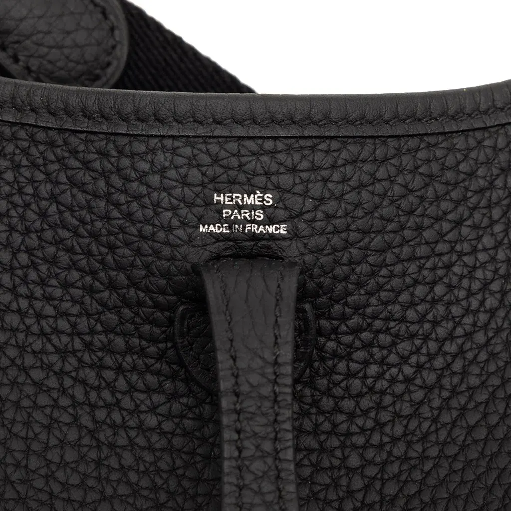 Hermès Clemence Evelyne 16 Amazone Black Leather Very good - Box View