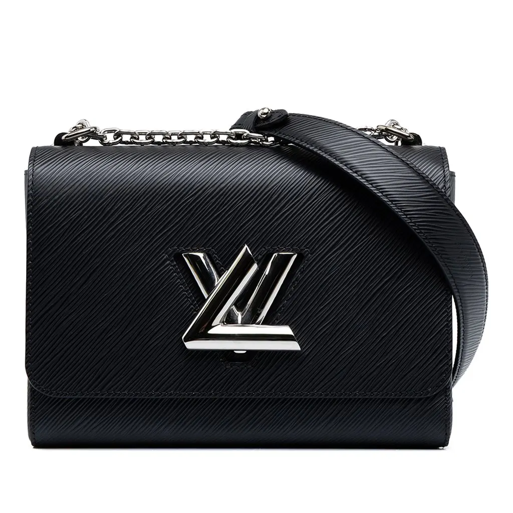Louis Vuitton Epi Twist MM Black Leather Very good - Front View