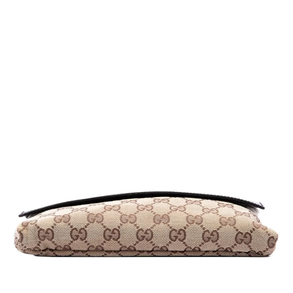 Gucci GG Canvas Web Crossbody Beige Very good - Box View