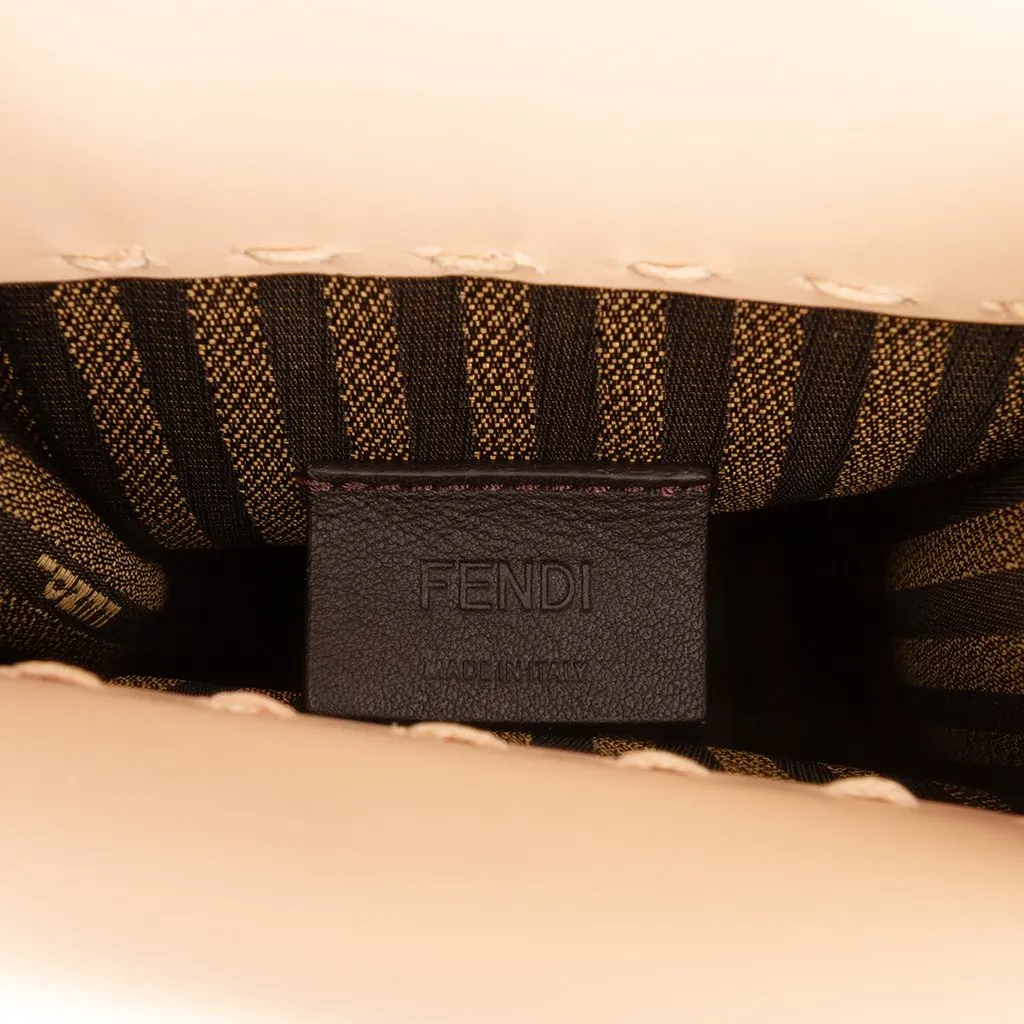 Fendi Mini Leather Sunshine Shopper Tote Pink Leather Never worn - Box View