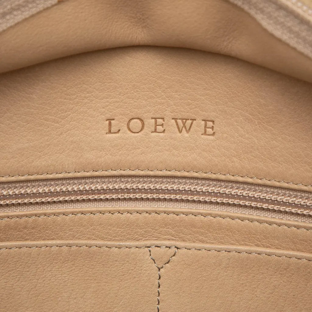 LOEWE Suede Amazona 28 Brown Leather Very good - Box View