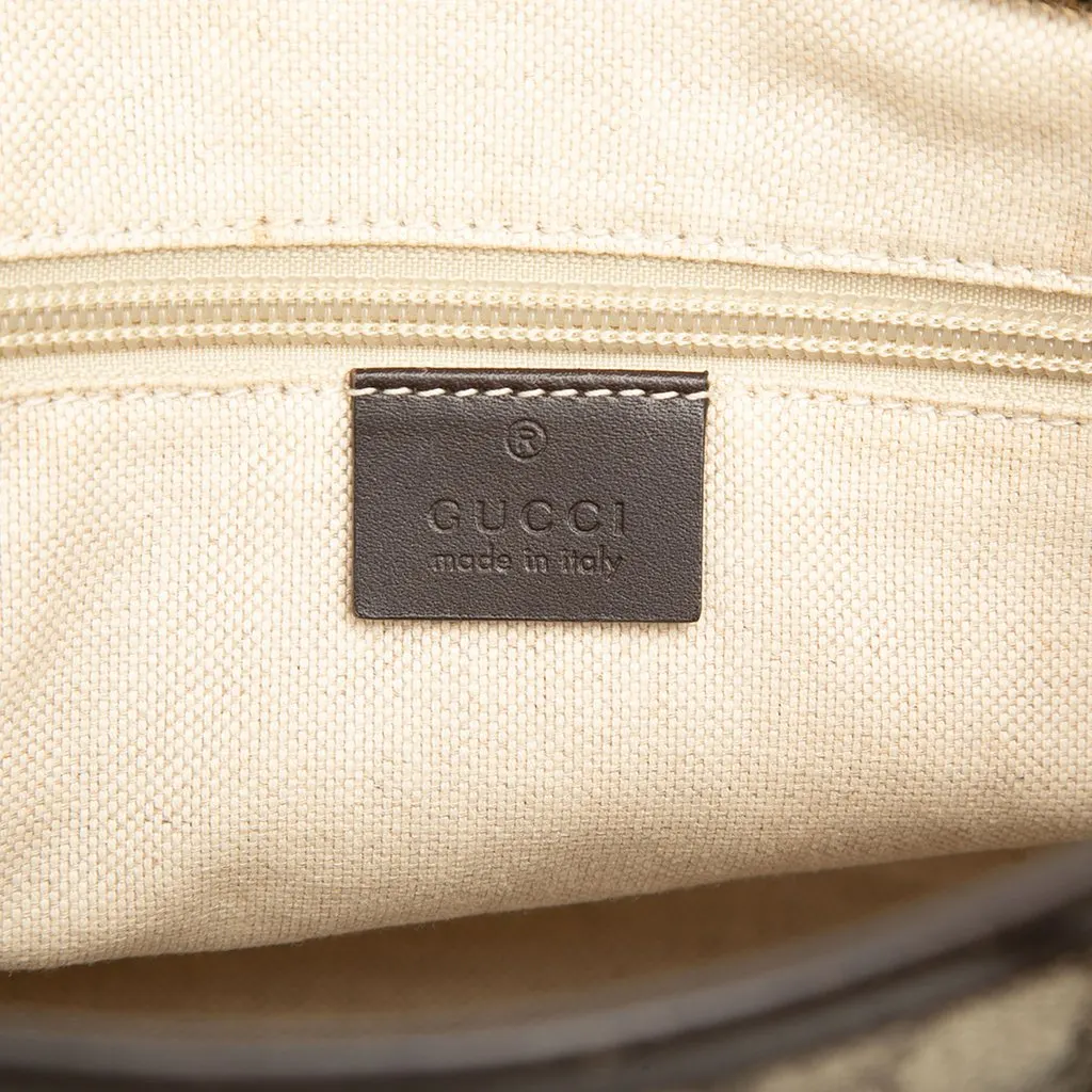 Gucci Small GG Supreme Convertible Tote Beige Very good - Box View