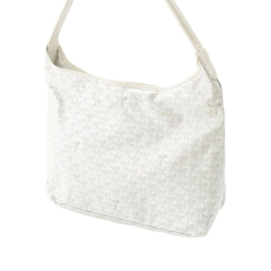 Goyard Goyardine Boheme Hobo White Very good - Inside View