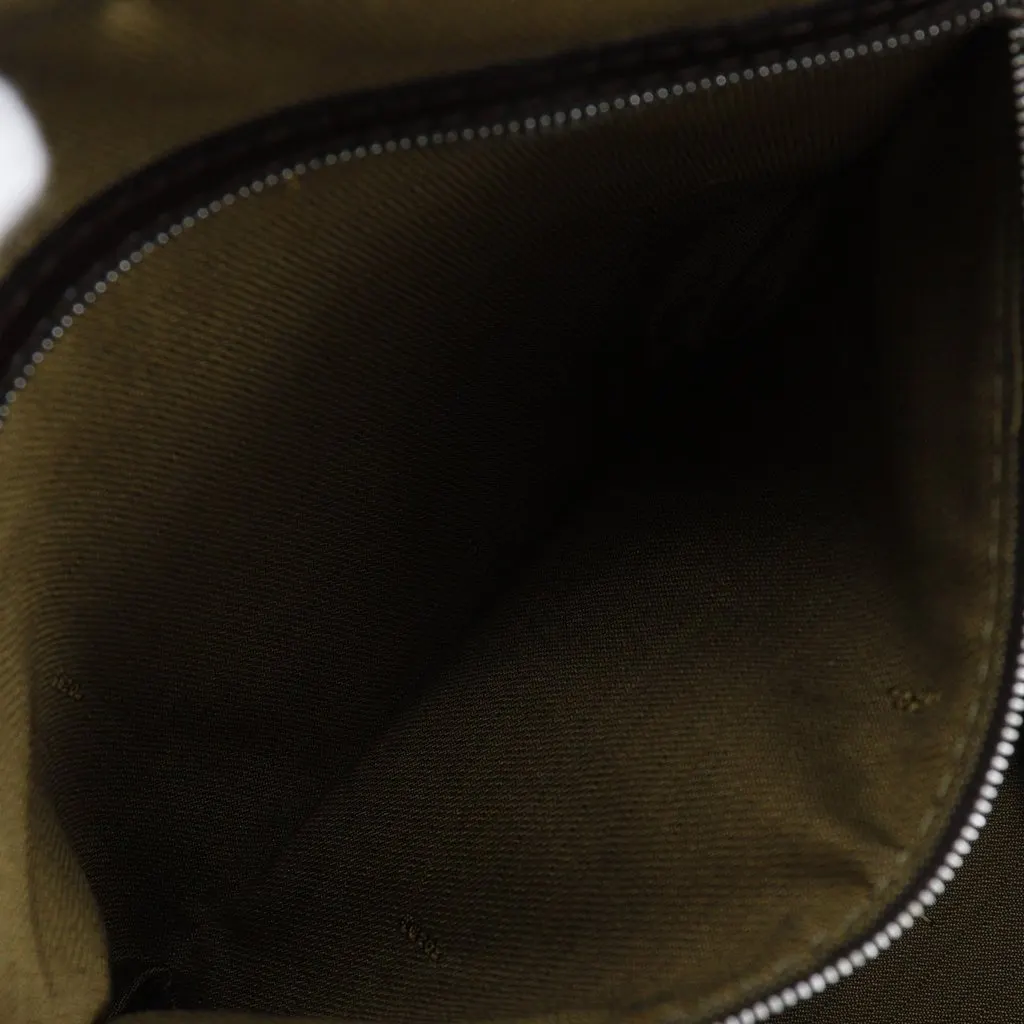 Fendi Zucca Canvas Business Bag Brown Very good - Model View