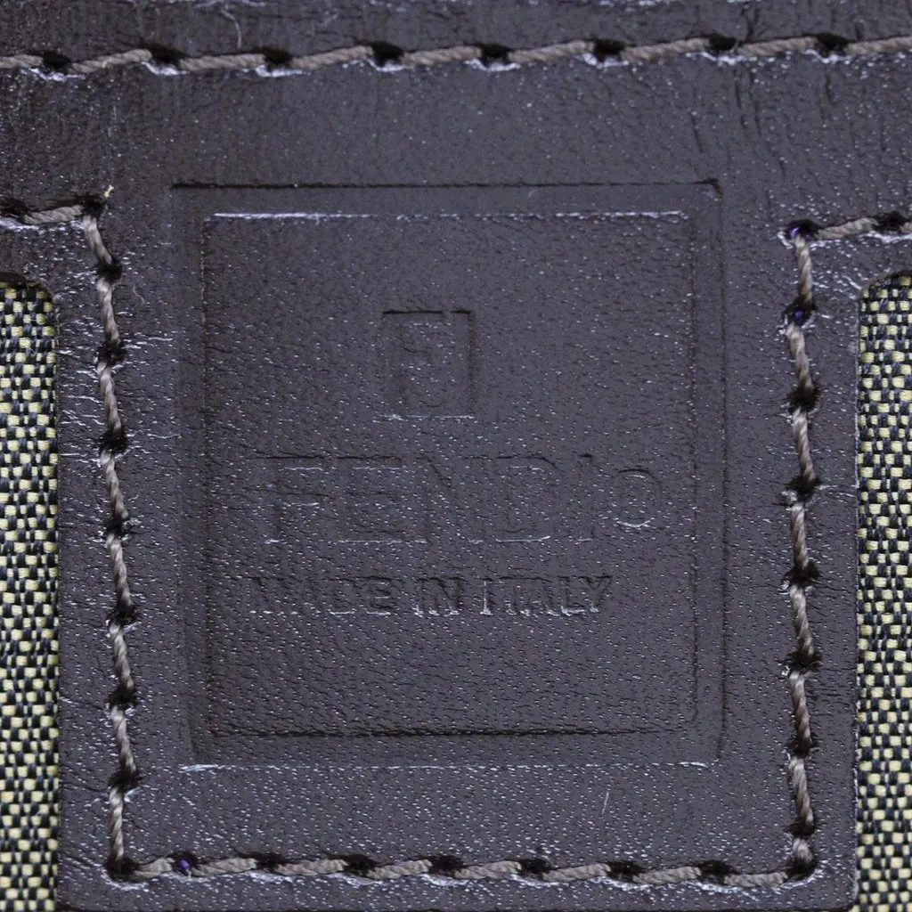 Fendi Zucca Canvas Business Bag Brown Very good - Box View