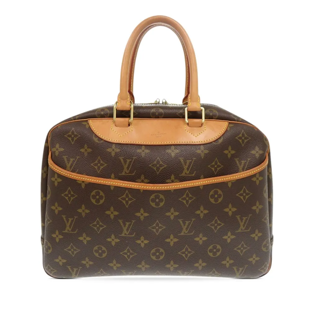 Louis Vuitton Monogram Deauville Brown Very good - Front View