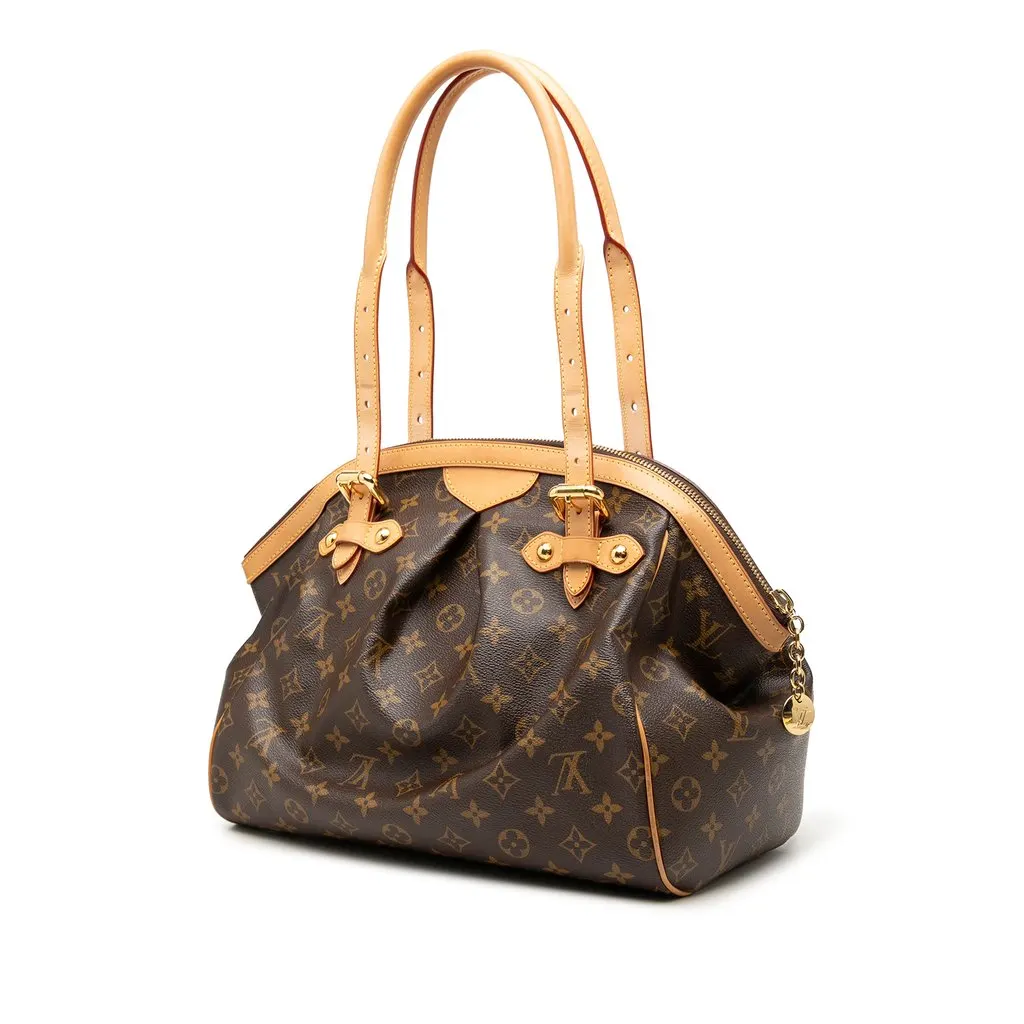 Louis Vuitton Monogram Tivoli GM Brown Canvas Good - Back View