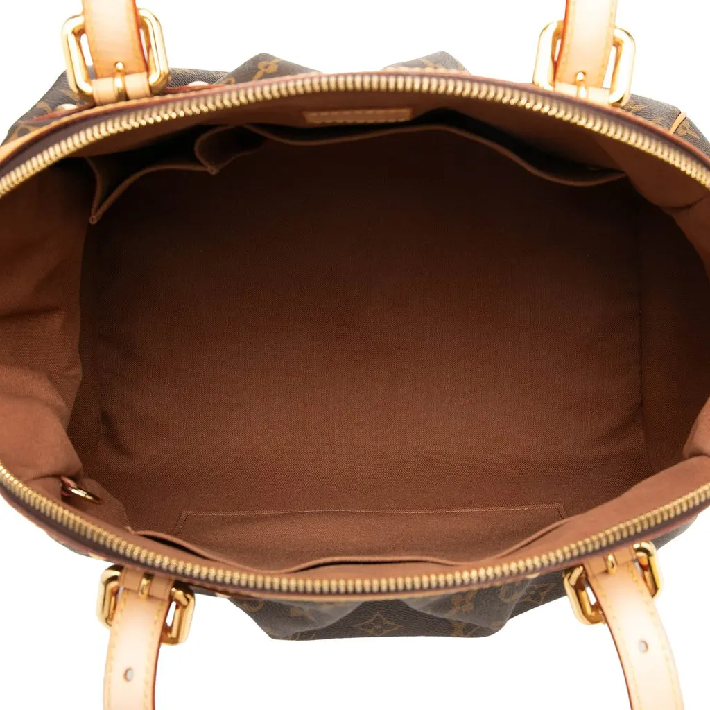 Louis Vuitton Monogram Tivoli GM Brown Canvas Good - Model View