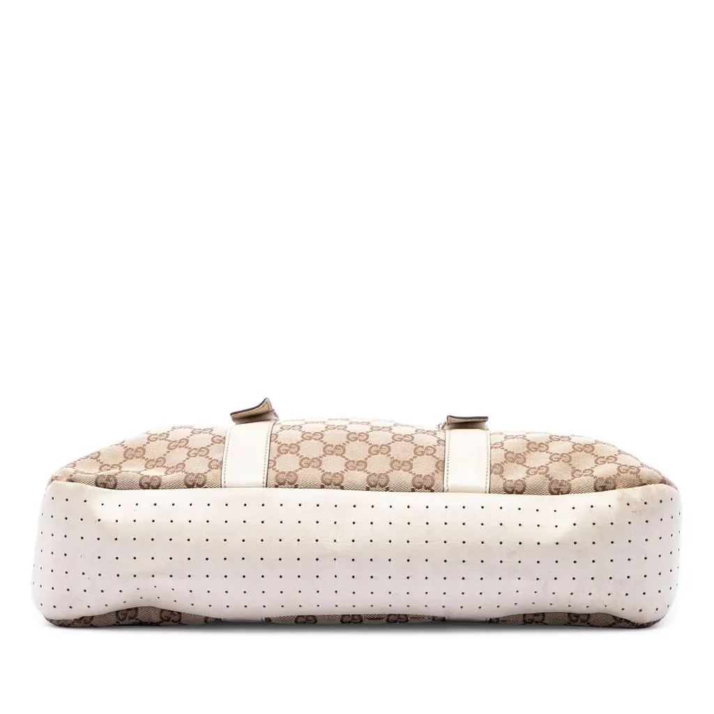 Gucci GG Canvas Tote Beige Very good - Inside View