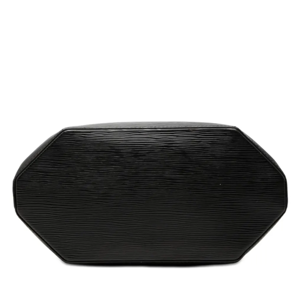 Louis Vuitton Epi Sac D Epaule GM Black Leather Good - Inside View