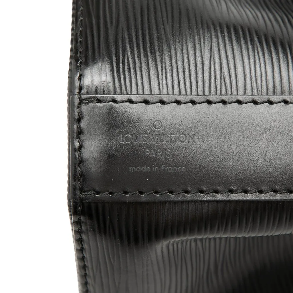Louis Vuitton Epi Sac D Epaule GM Black Leather Good - Box View