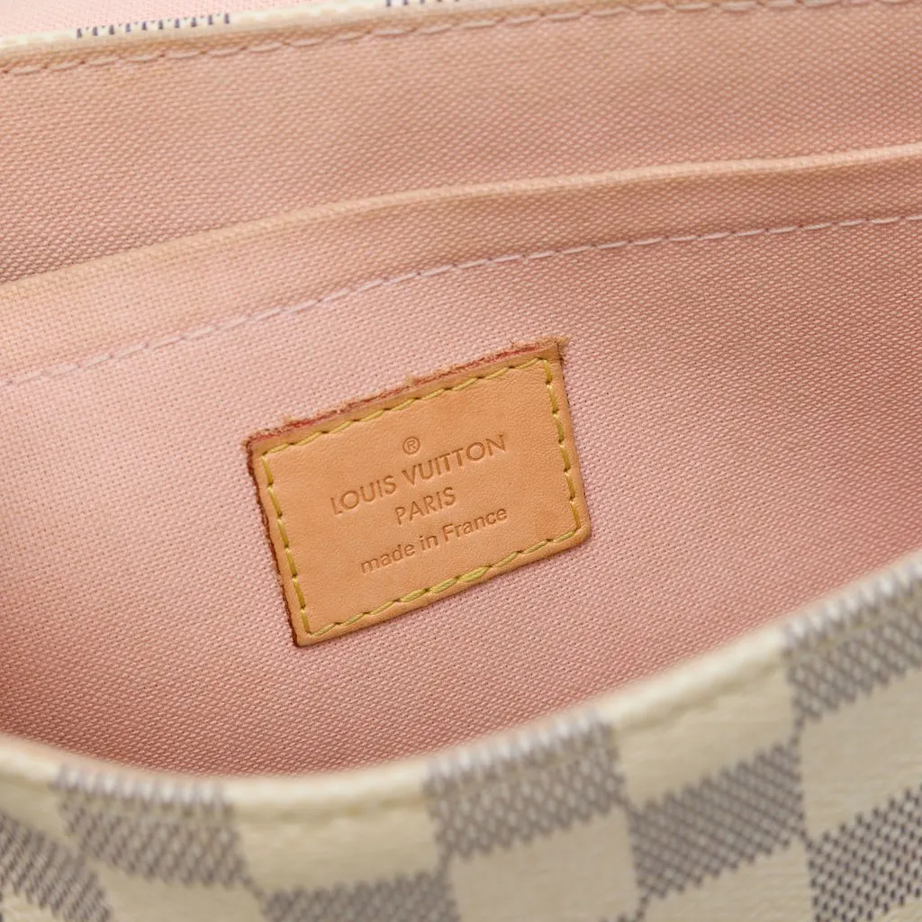 Louis Vuitton Damier Azur Croisette White Very good - Box View