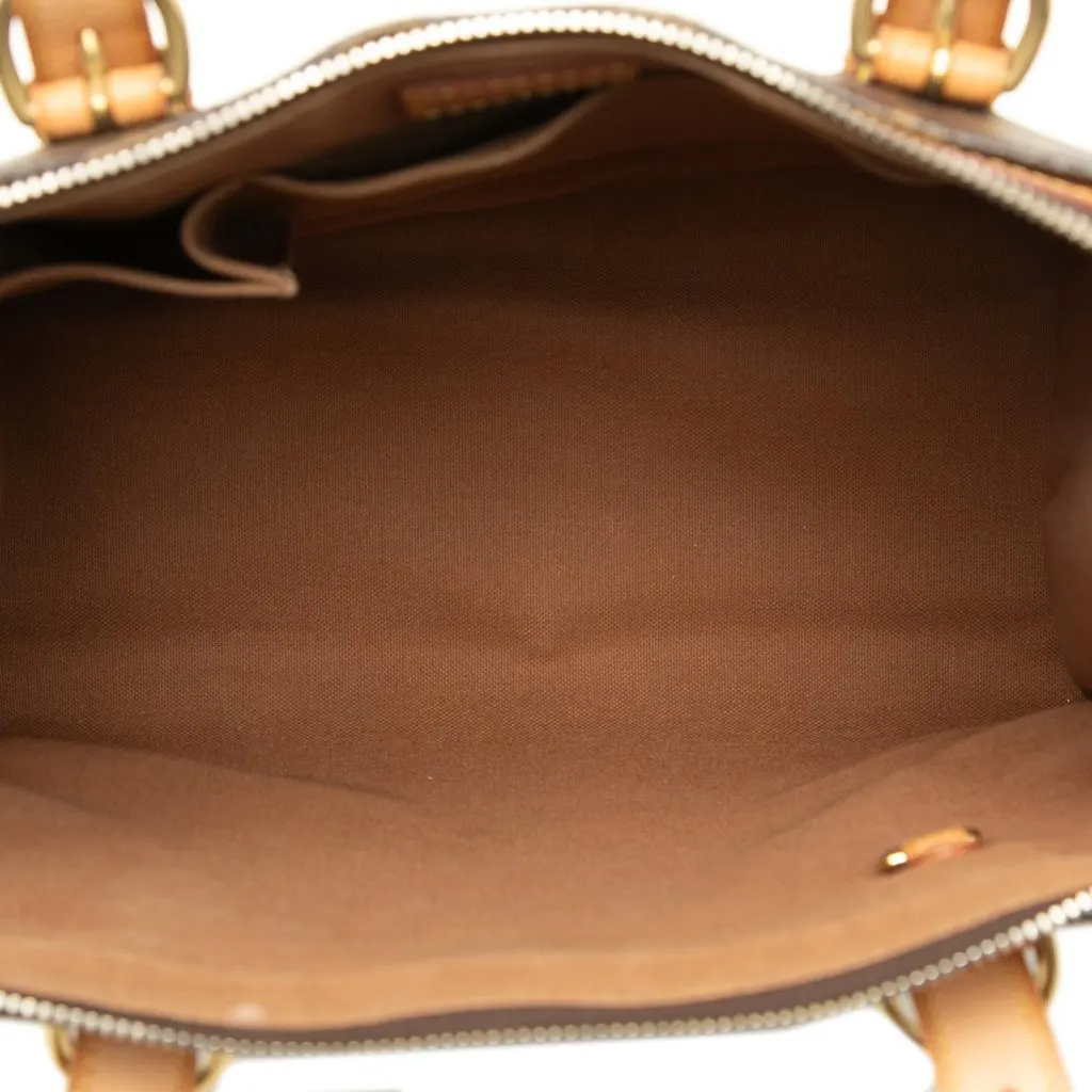 Louis Vuitton Monogram Popincourt Haut Brown Canvas Very good - Model View