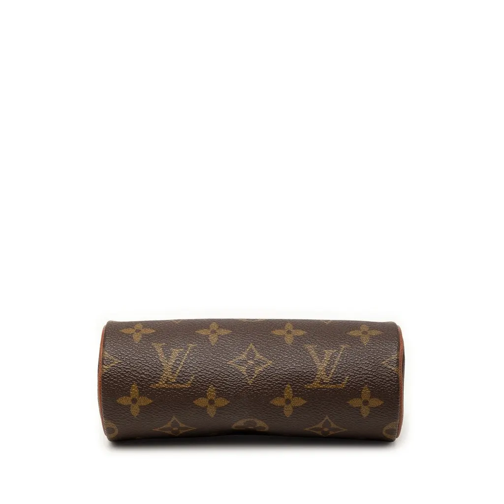 Louis Vuitton Monogram Papillon Pochette Brown Good - Inside View