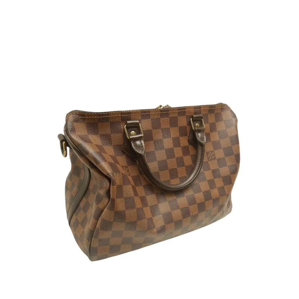 Louis Vuitton Damier Ebene Speedy Bandouliere 30 Brown Very good - Back View