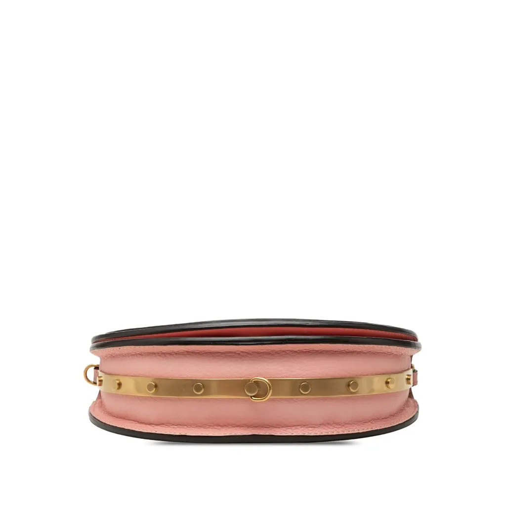 Chloé Small Leather Nile Bracelet Minaudiere Pink Leather Very good - Inside View