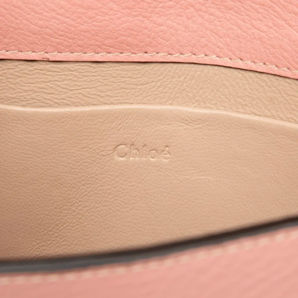 Chloé Small Leather Nile Bracelet Minaudiere Pink Leather Very good - Box View