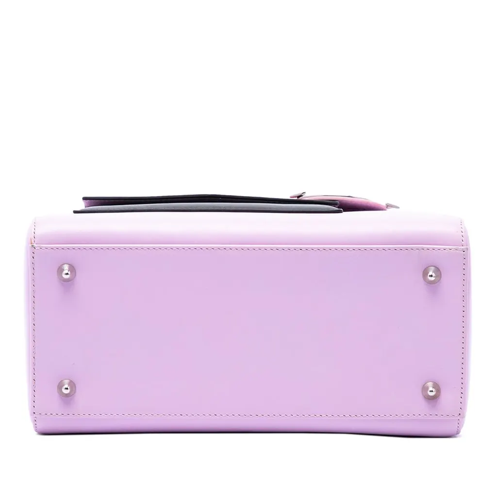 Dior Medium Calfskin Pockets Lady Dior Purple Leather Very good - Inside View