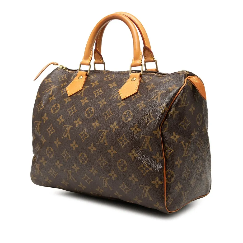 Louis Vuitton Monogram Speedy 30 Brown Very good - Back View