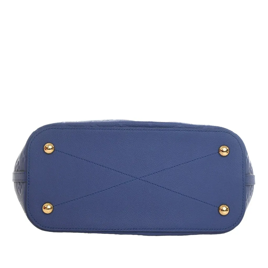 Louis Vuitton Monogram Empreinte Mazarine MM Blue Leather Very good - Box View