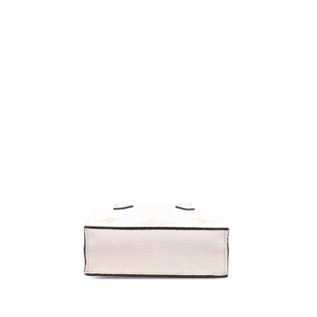 Louis Vuitton Monogram Empriente By The Pool Petit Sac Plat White Leather Good - Inside View